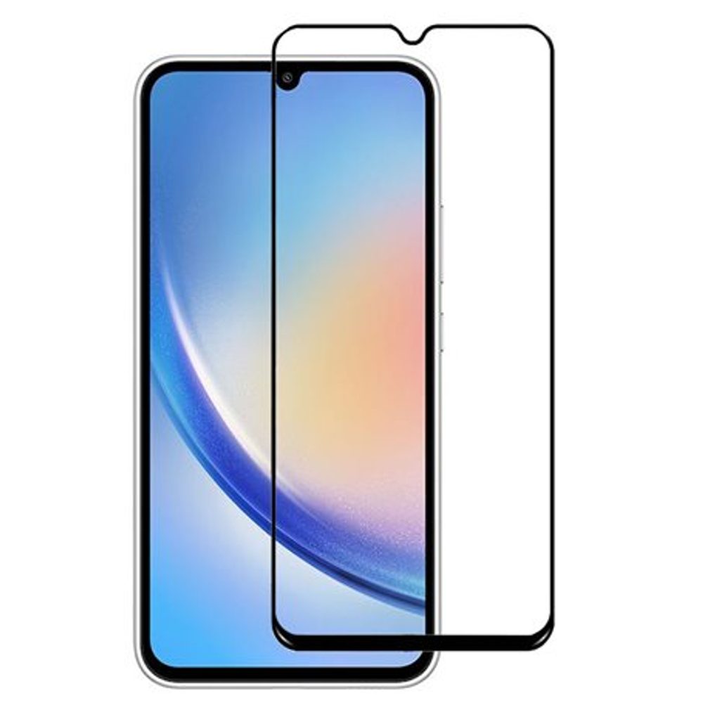 Samsung Galaxy A26 5G 5D Edzett üveg, fekete