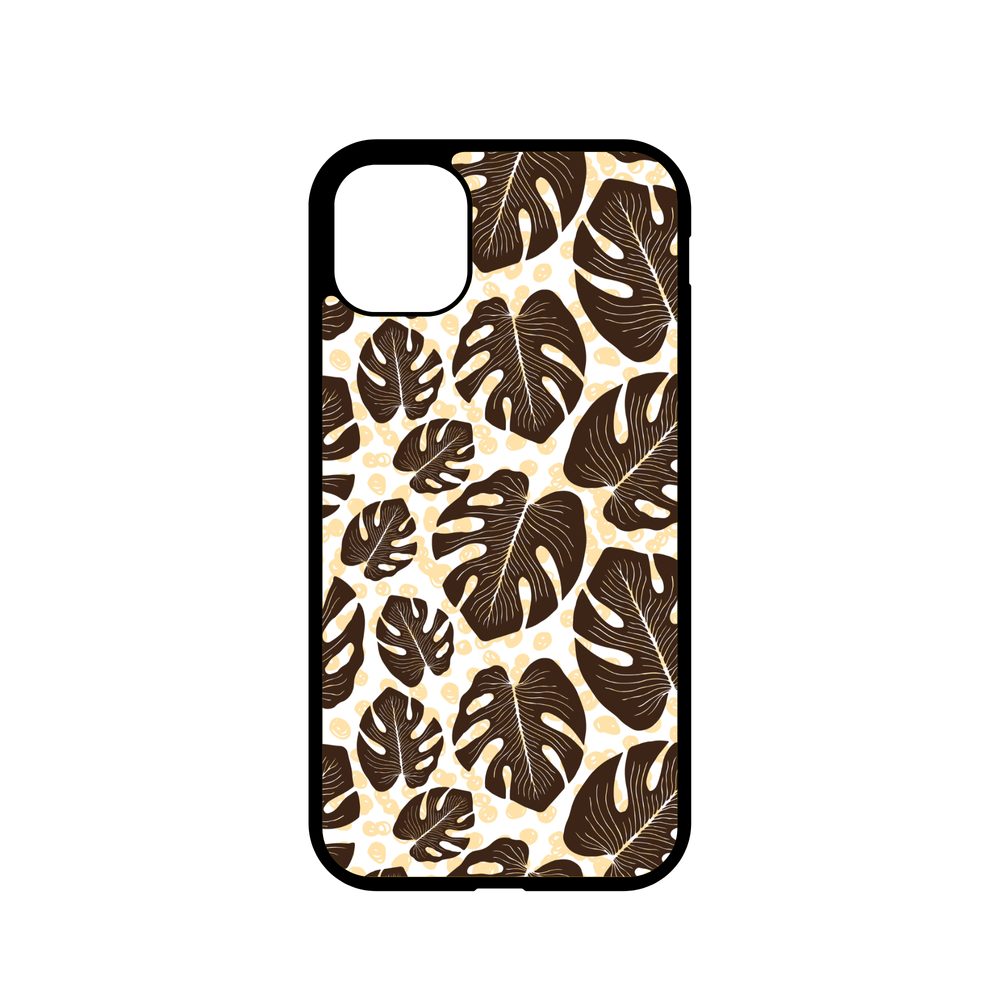 Momanio obal, iPhone 12 Pro, monstera