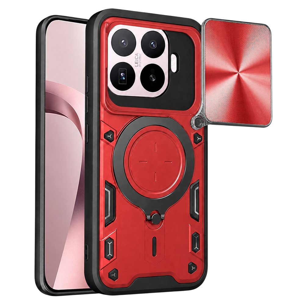 Techsuit CamGuard Pro, Xiaomi 17T, roșu