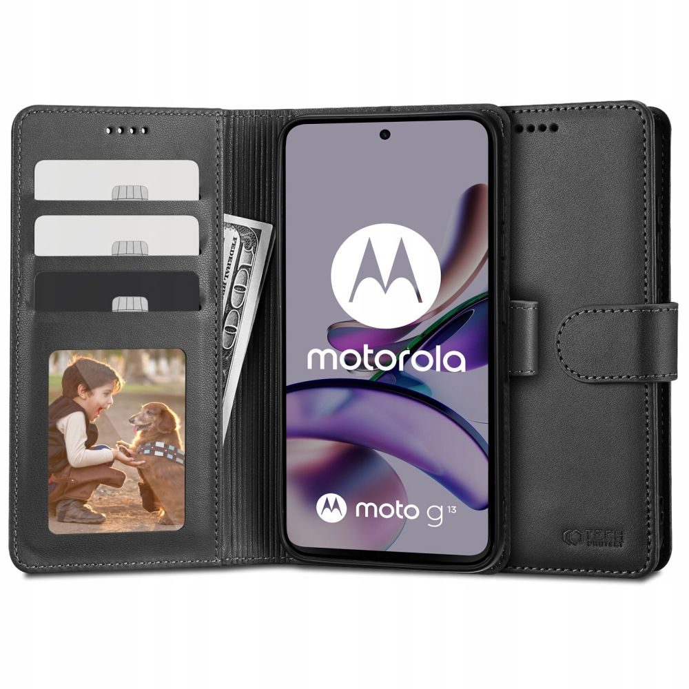 Tech-Protect Motorola Moto G13 / G23 / G53 5G Crna Futrola