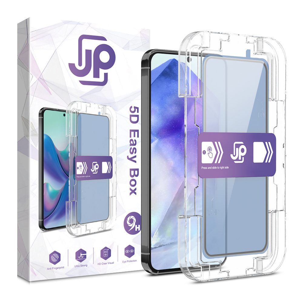 Levně JP Easy Box 5D Tvrzené sklo, Samsung Galaxy A55