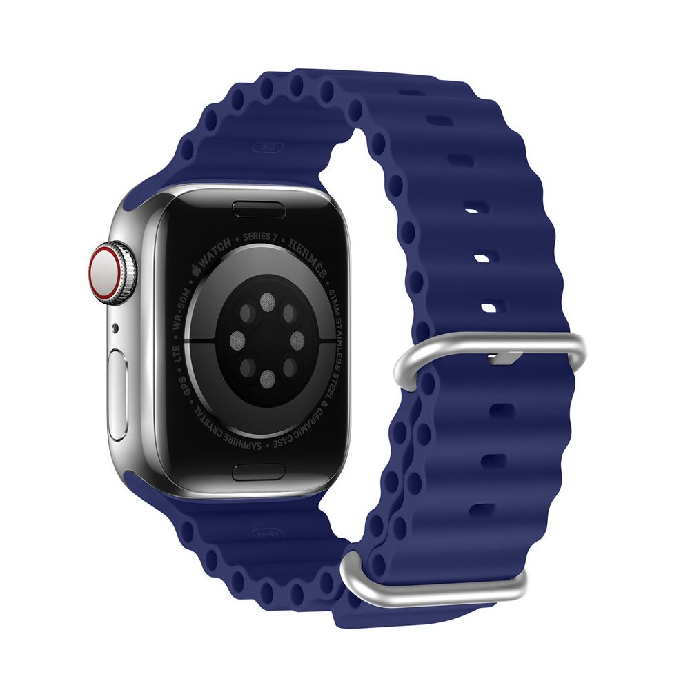 Dux Ducis Strap řemínek, Apple Watch 8 / 7 / 6 / 5 / 4 / 3 / 2 / SE (41 / 40 / 38 Mm), Modrý