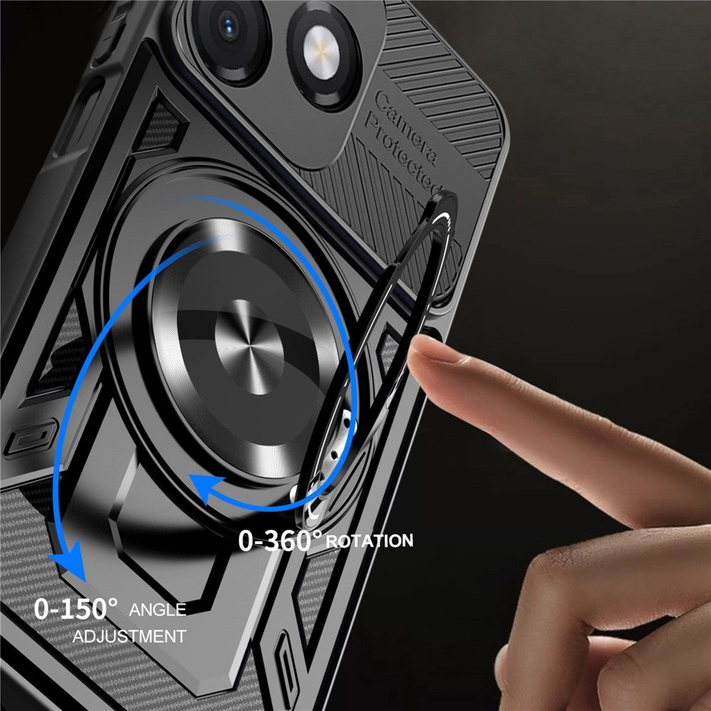 Techsuit RuggedCam, Honor X5c Plus, čierny