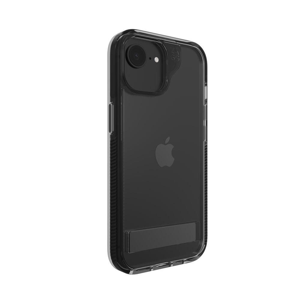 ZAGG Santa Cruz Kickstand ochranný kryt, iPhone 13 / 14 / 15 / 16e / 17e, čierny