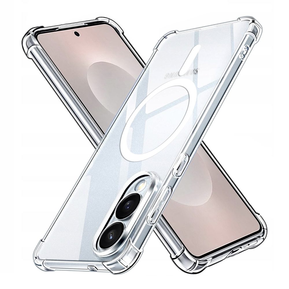 Techsuit Shockproof MagSafe átlátszó tok, Samsung Galaxy S25 Edge
