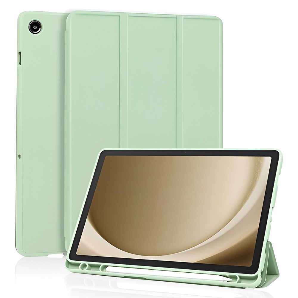 Levně Techsuit Flex Trifold pouzdro, Samsung Galaxy Tab A11 Plus / A9 Plus, světle zelené