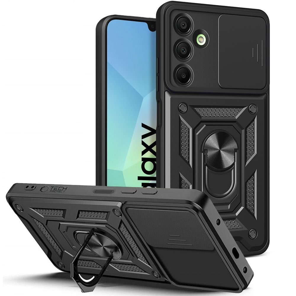 Tech-Protect CamShield Pro Samsung Galaxy A26 5G, crni