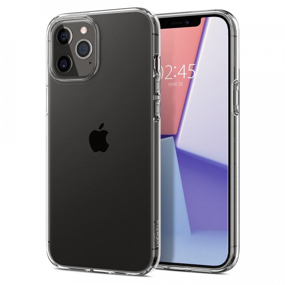 Spigen Liquid Crystal Ovitek Za Mobilni Telefon, IPhone 12 / 12 Pro