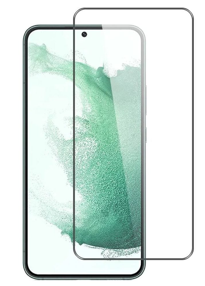 5D Zaščitno Kaljeno Steklo Za Samsung Galaxy S22, črno