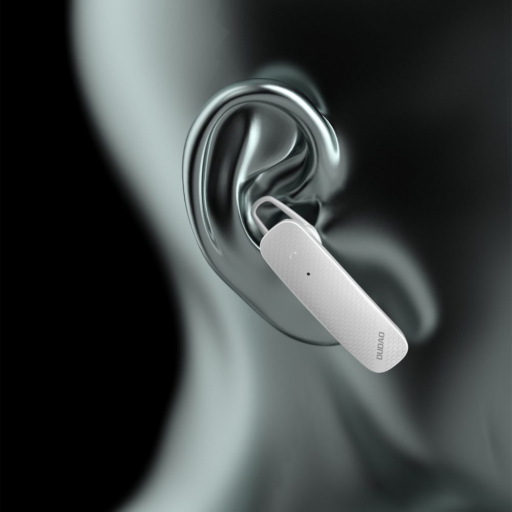 Dudao U7X Bluetooth Vezeték Nélküli Fejhallgató Mikrofonnal, HandsFree, Fehér