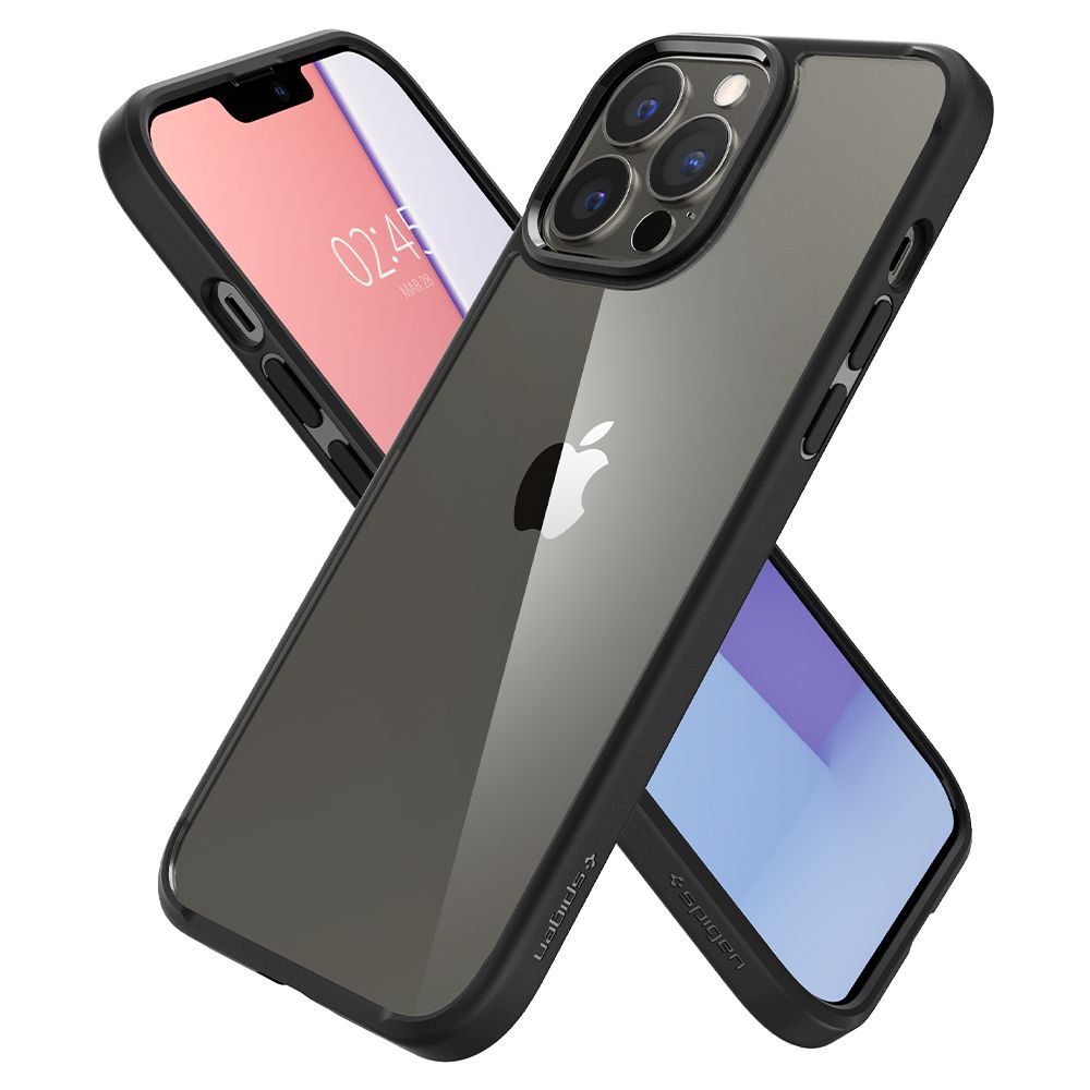 Spigen Ultra Hibrid Mobil Védőborítás, IPhone 13 Pro MAX, Fekete