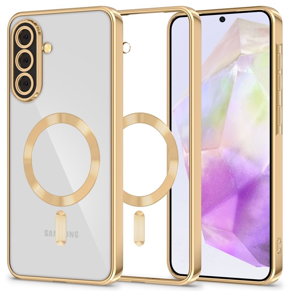 Levně Tech-Protect MagFlex MagSafe Samsung Galaxy A37 5G, lesklá zlatá