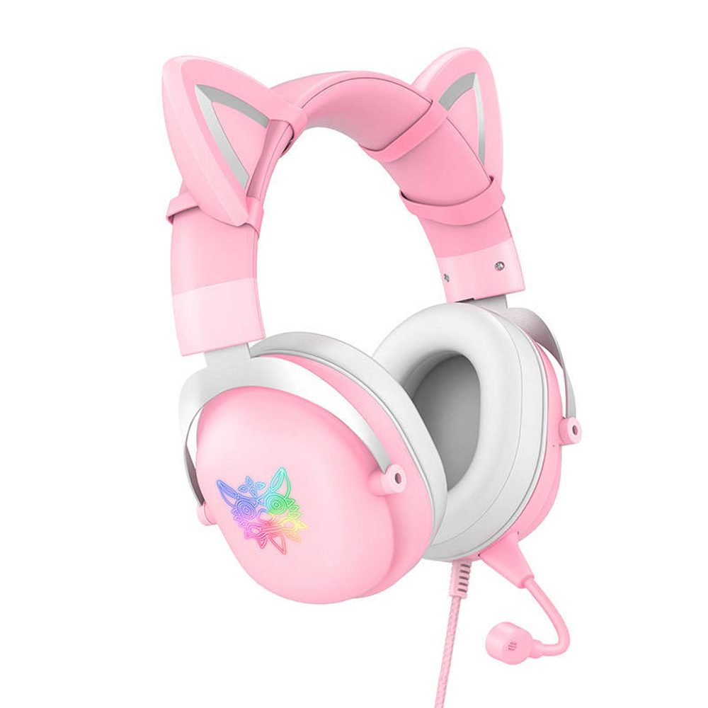 Onikuma X11 RGB Gaming Slušalice, Ružičaste