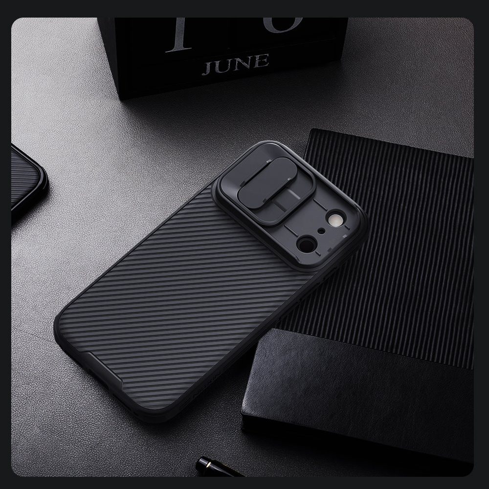 Nillkin Camshield Pro Magnetic, iPhone 17 Pro, čierny
