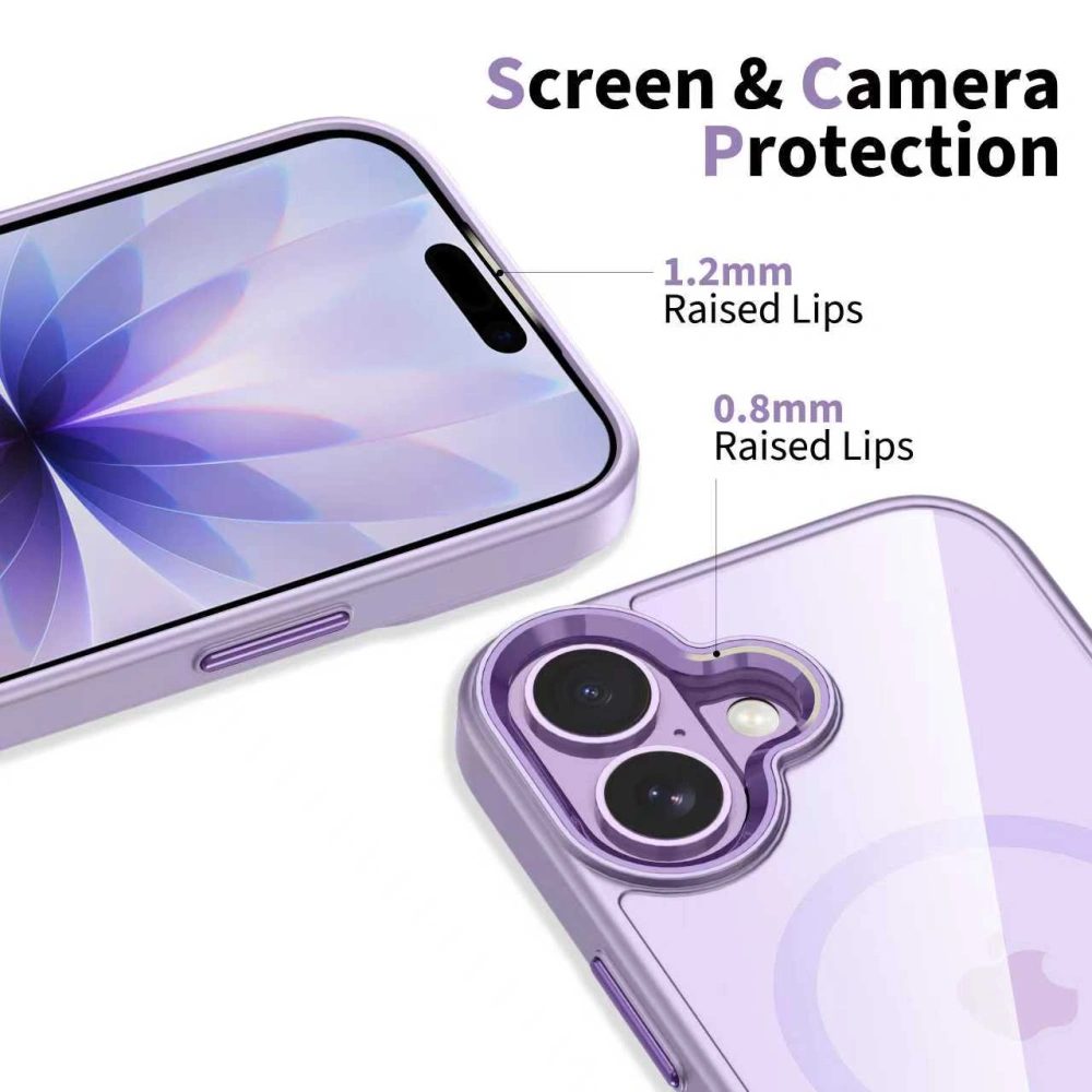 Tech-Protect MagMat MagSafe iPhone 17, fialové