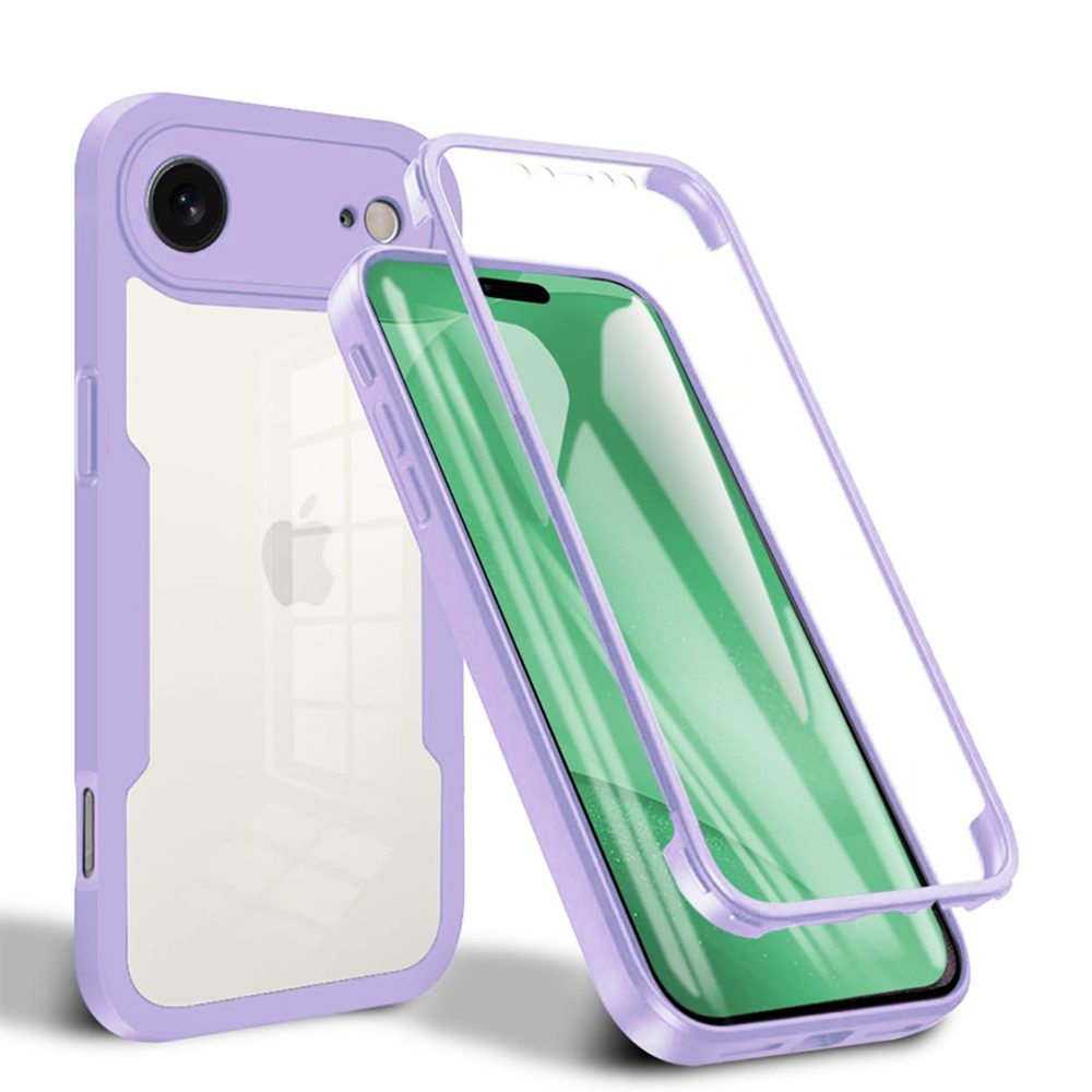 Levně Techsuit ColorVerse 360, iPhone Air, fialový