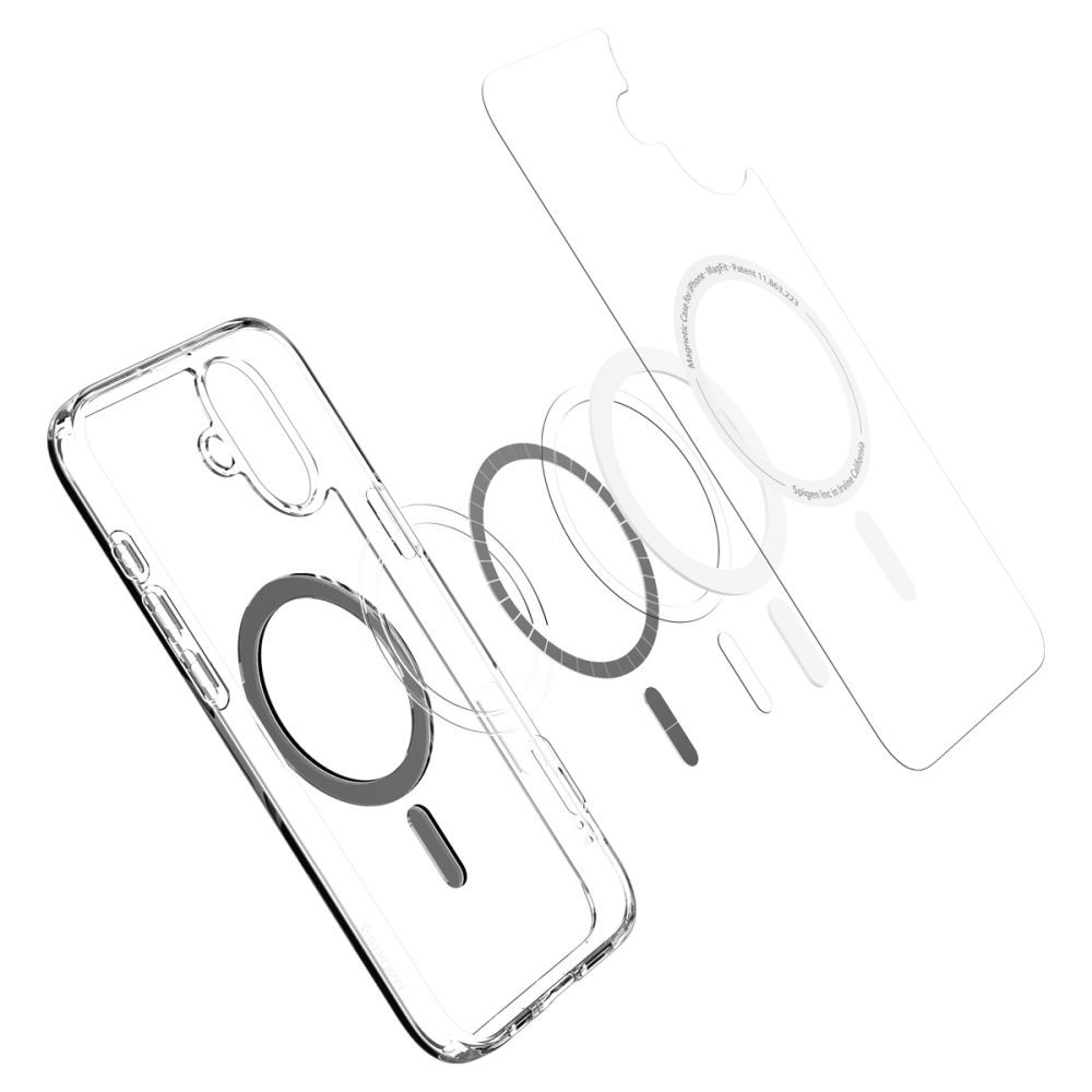 Spigen Ultra Hybrid Mag s MagSafe, iPhone 16, čierny