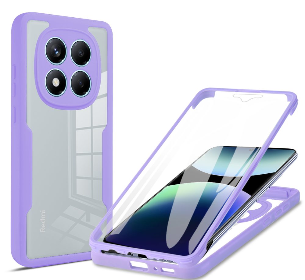 JP Defense színes tok, Xiaomi Redmi Note 14 Pro 4G, lila