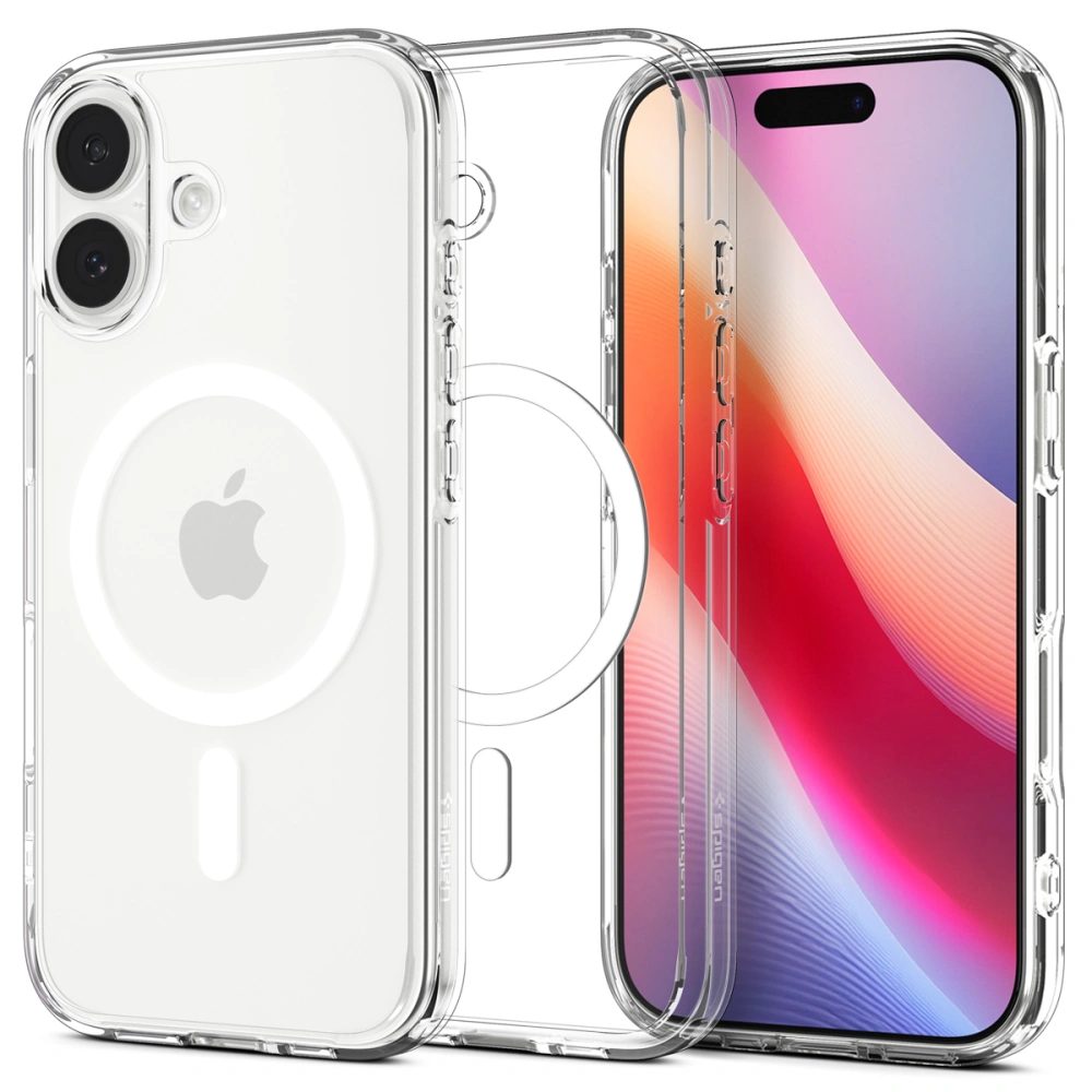 Levně Spigen Ultra Hybrid Mag s MagSafe, iPhone 17, bílý