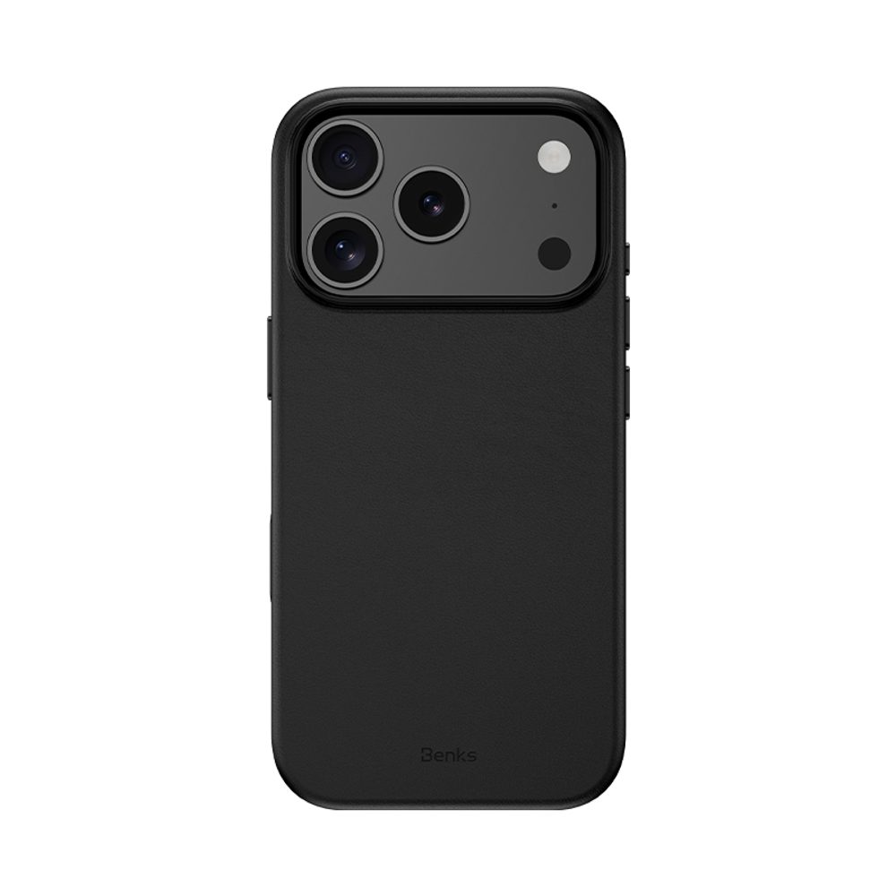 Levně Benks Magnetic Vita Pro Silicone obal, iPhone 17 Pro Max, černý