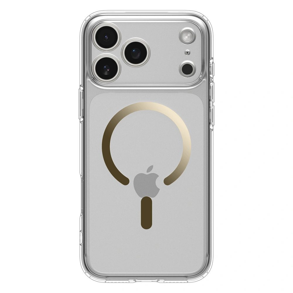 Spigen Ultra Hybrid Mag s MagSafe, iPhone 17 Pro, zlaté