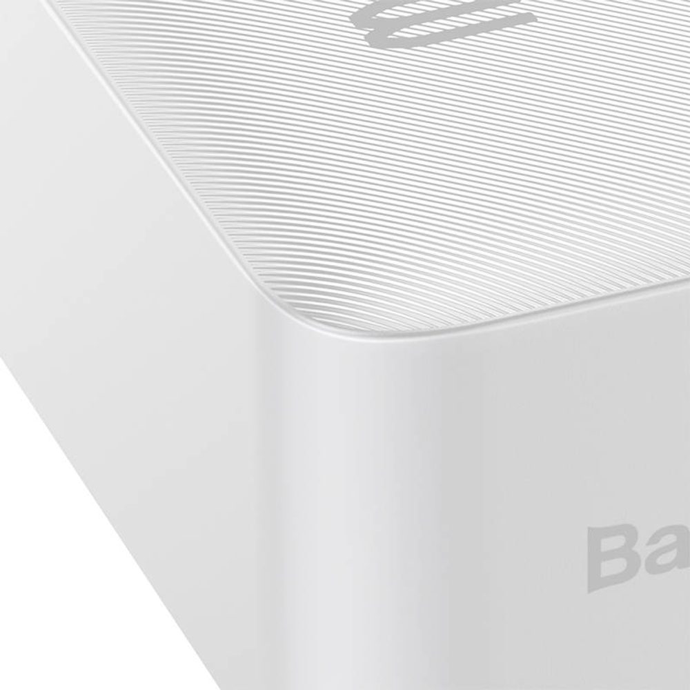 Baseus Bipow PowerBanka 30000mAh,15W, Biela