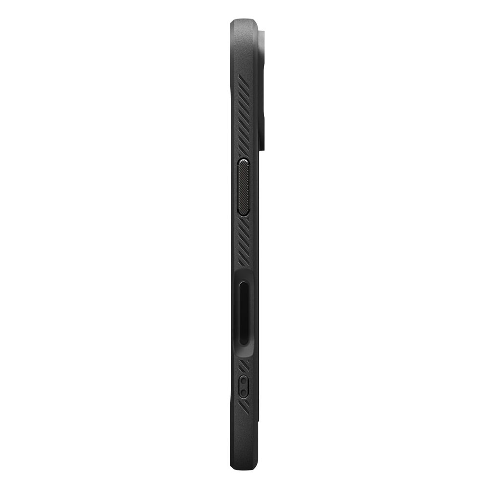 Spigen Rugged Armor MagSafe, iPhone 17, čierny
