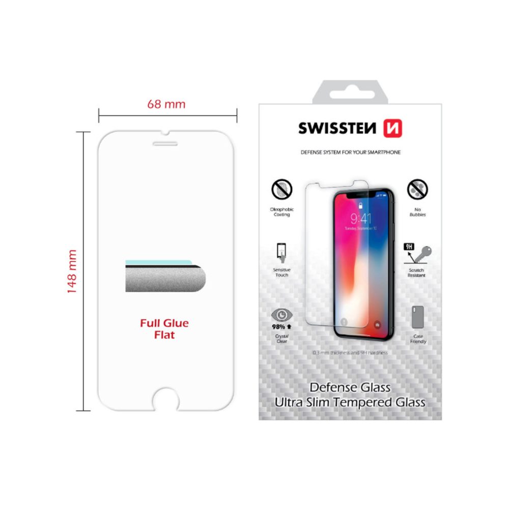 Swissten 2,5D Ochranné tvrzené sklo, Apple iPhone 6 PLUS / 6S PLUS