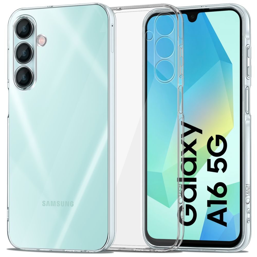Tech-Protect FlexAir+, Samsung Galaxy A16 4G / 5G, átlátszó