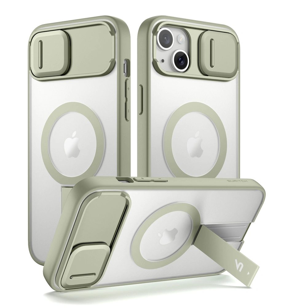 Husă Suritch MagSafe Shockproof, iPhone 13 / 14, verde