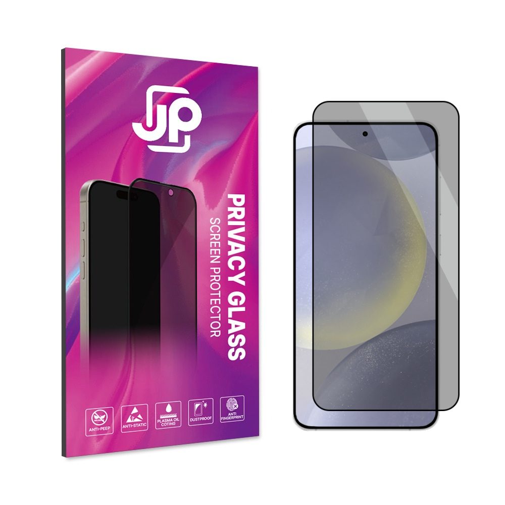 JP Privacy Tvrzené sklo, Samsung Galaxy S25, černé