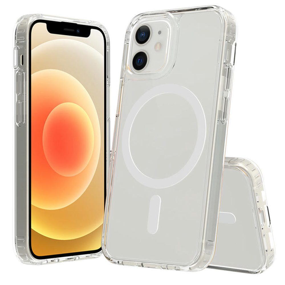 Levně Magsafe Clear obal, iPhone 13 Mini, průhledný