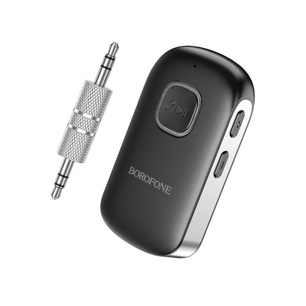 Borofone FM Vysíláč BC42, MP3, Bluetooth, MicroSD, Výstup Jack 3,5 Mm, černý