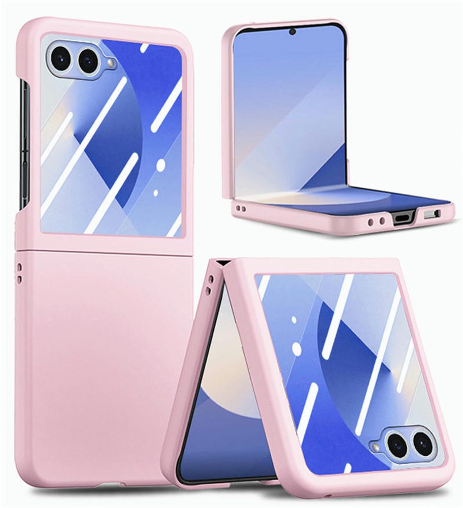 Levně Skin Feeling obal, Samsung Galaxy Z Flip 7, růžový