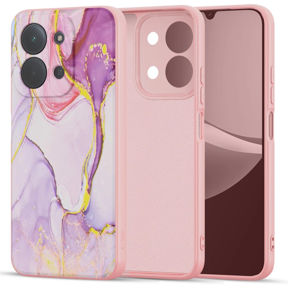 Levně Tech-Protect Icon Marble Xiaomi Redmi 15C / Poco C85