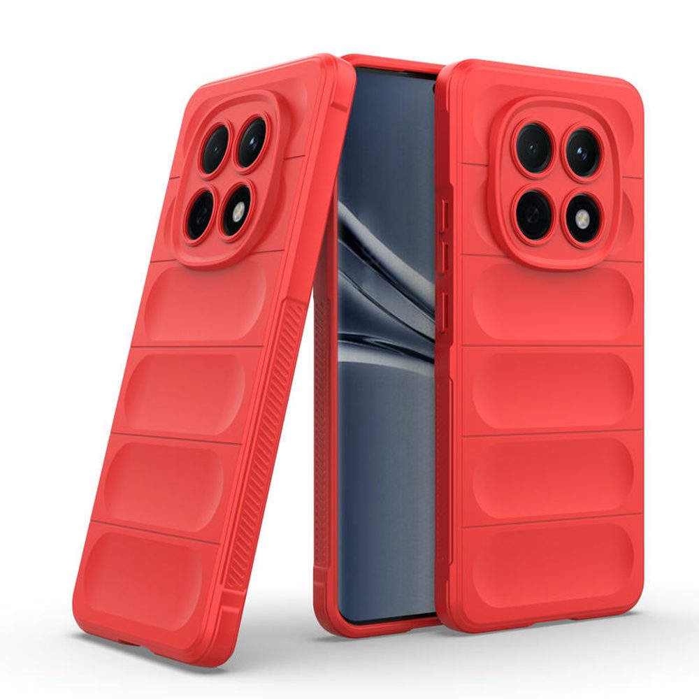 Levně Wency Magic Shield obal, Xiaomi Redmi Note 15 5G, červený
