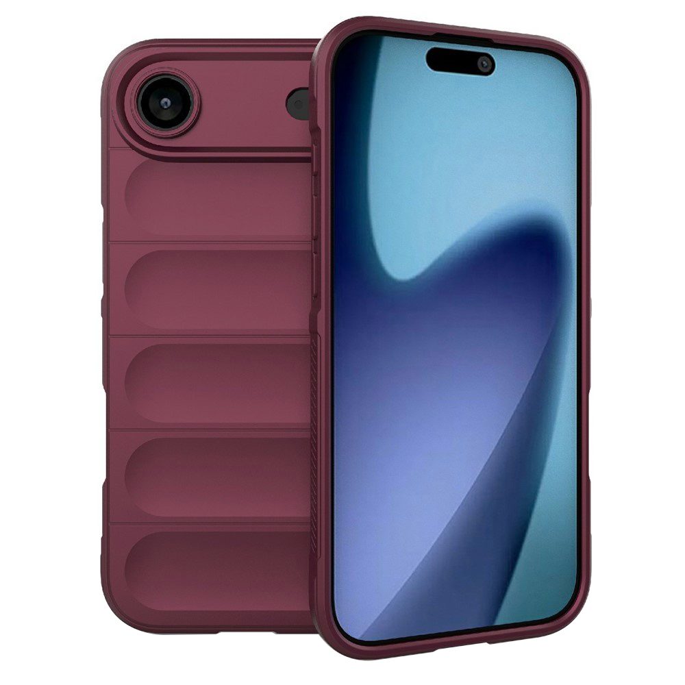 Levně Magic Shield obal, iPhone Air, vínový