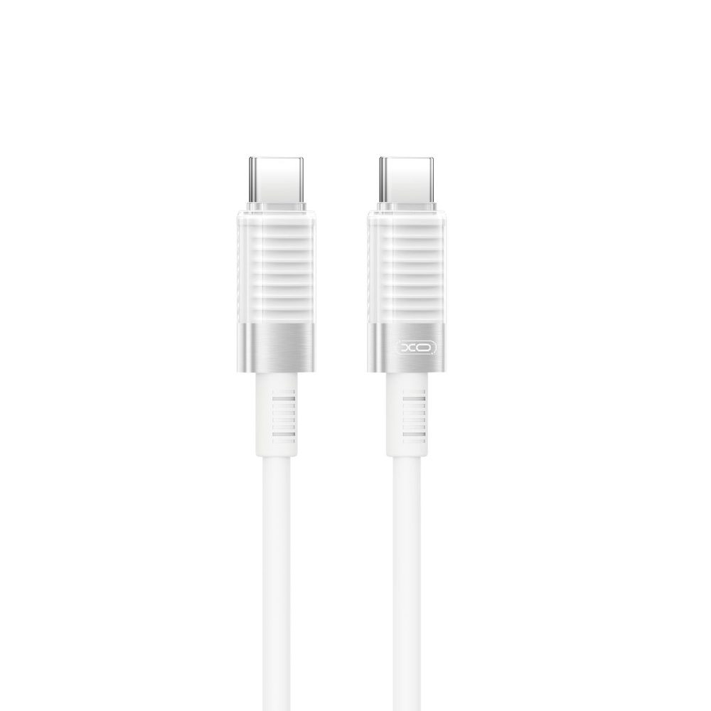 Levně XO kabel NB-Q282B PD USB-C - USB-C, 1 m, bílý