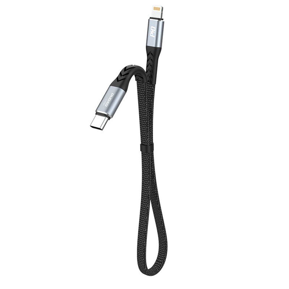 Dudao L10P USB C - Lightning Kábel, PD20W, Fekete