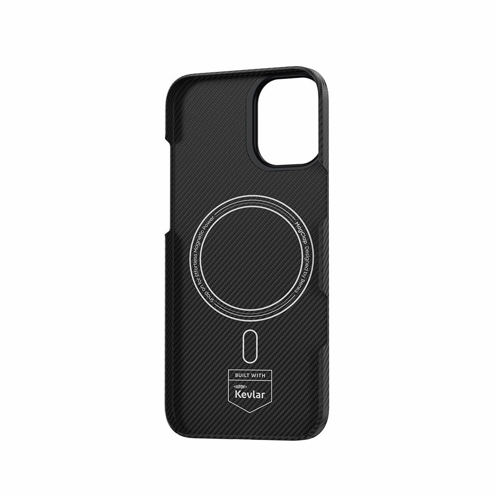 Benks Magnetický Armor Air Kevlar obal PC Frame, iPhone 16, čierny