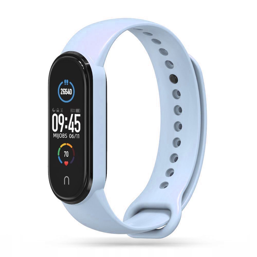 Tech-Protect IconBand Xiaomi Mi Smart Band 5 / 6 / 6 NFC / 7, Albastru Deschis