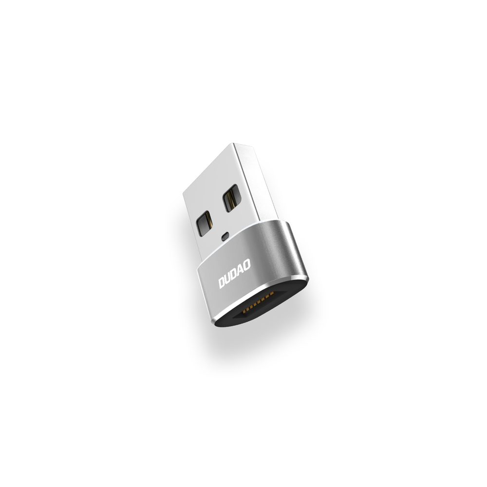 Dudao L16AC Adaptér USB-C na USB, čierny
