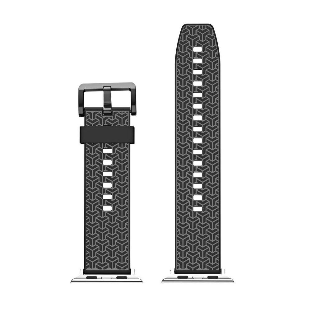 Strap Y řemínek Pro Hodinky Apple Watch 7 / SE (41/40/38mm), černý