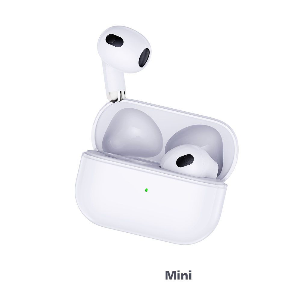 Swissten MiniPODS TWS Bezdrátová Sluchátka Bluetooth, Bílá