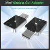 Ασύρματος Προσαρμογέας για CarPlay και Android Auto, Plug & Play, Αλουμίνιο, CA19