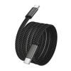 Borofone Peace (BX124) USB-C auf USB-C Datenkabel für schnelles Laden - 60 W Power Delivery - 1 m - Schwarz