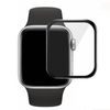 Akryl Panzerglas Full Glue für Apple Watch SE 1 / 2 / 3, 44 mm - Gehärtetes Displayschutzglas - Schwarz