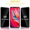 Folie sticlă securizată Privacy 5D, Xiaomi Redmi Note 8T