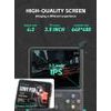 R36S Преносима игрова конзола с 3,5" IPS дисплей, ArkOS Linux система, черна