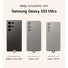 Samsung Galaxy S23 Ultra ümbris – Suritch MagSafe Kickstand Camprotector – must